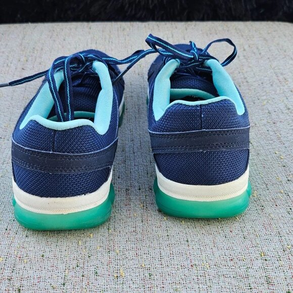 Danskin Now Women Sneaker Athletic Sport Blue Running Shoes Lace Up Size 8.5US - Picture 7 of 11